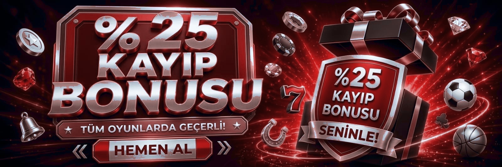 %25 Casino Kayıp Bonusu