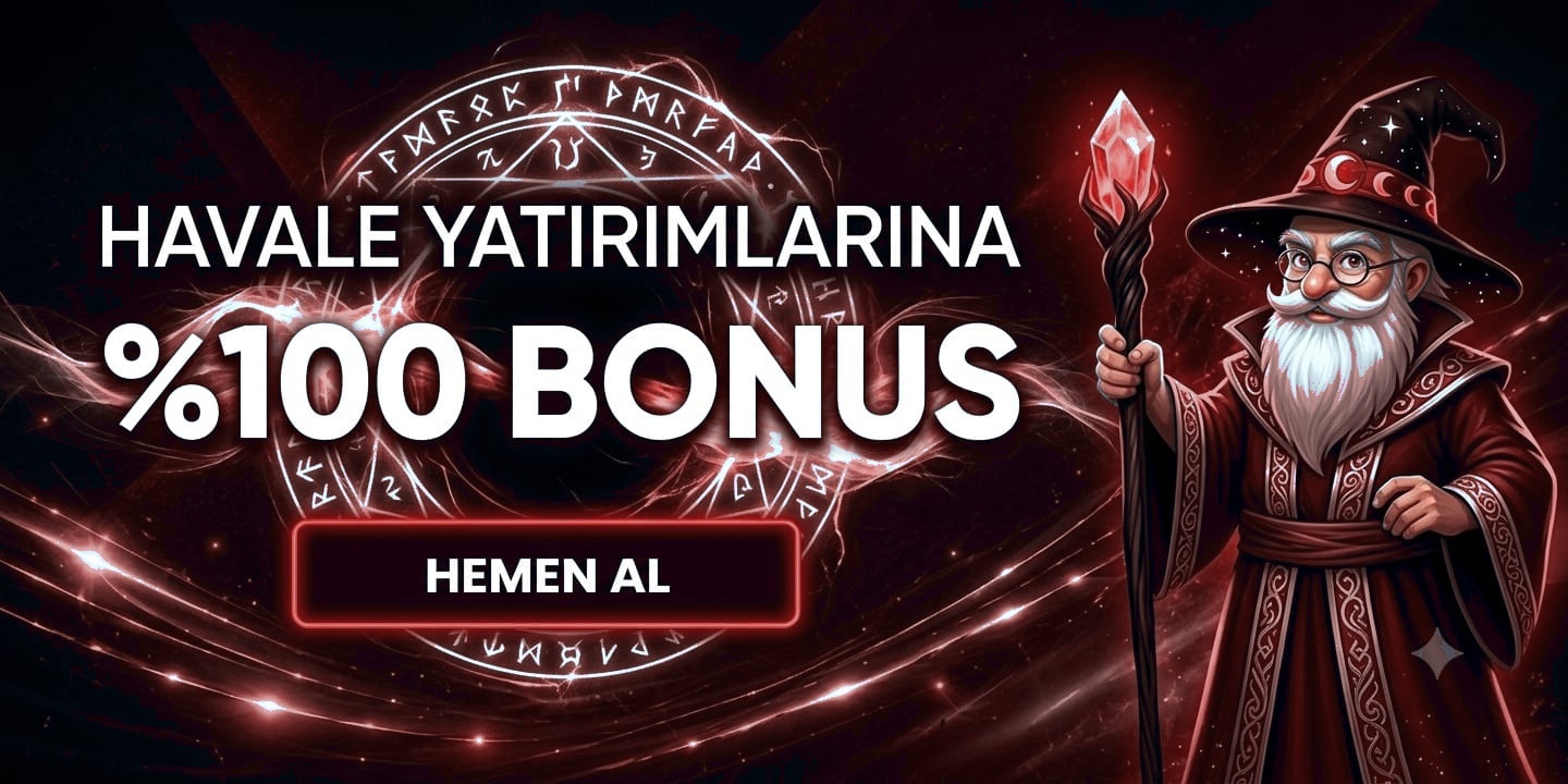 Havale Yatırımlarına %100 Bonus